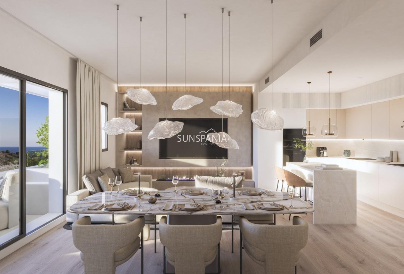 Obra nueva - Piso -
Villajoyosa - Playa del Torres