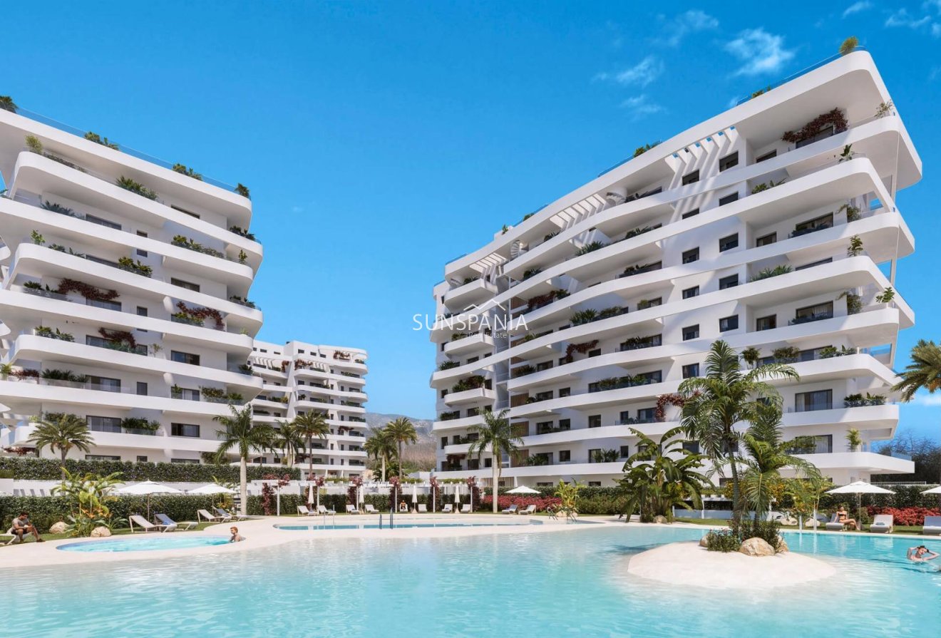 Obra nueva - Piso -
Villajoyosa - Playa del Torres