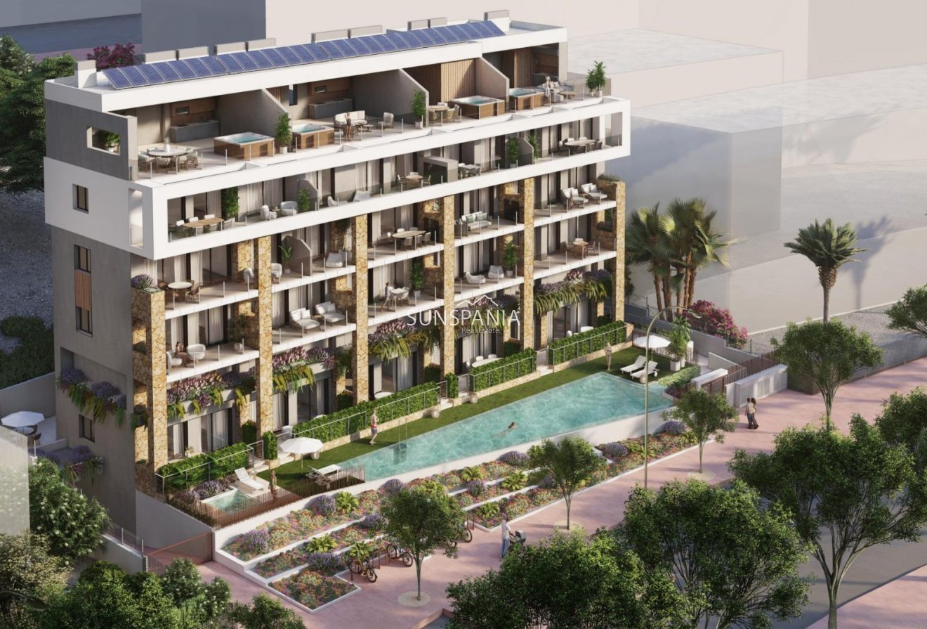 Obra nueva - Piso -
Villajoyosa - Puntes del Moro