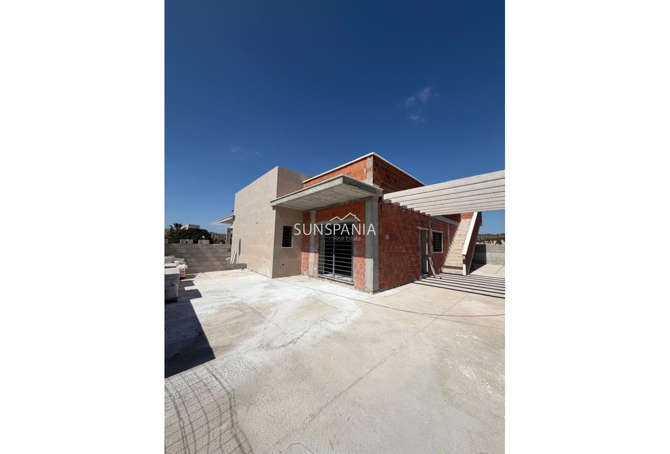 Obra nueva - Chalet -
Puerto de Mazarron - Caleñares