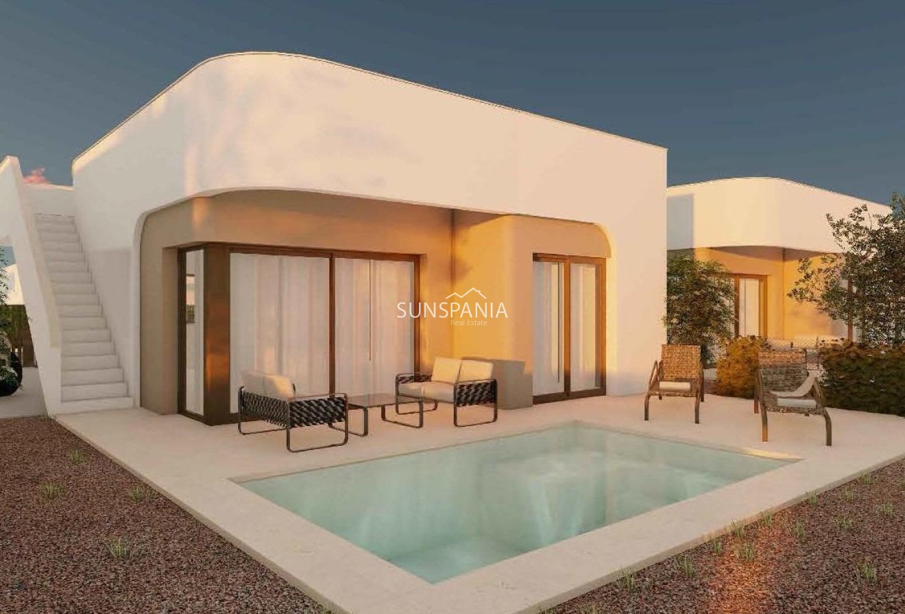 Obra nueva - Chalet -
Fuente Álamo - Hacienda del Alamo