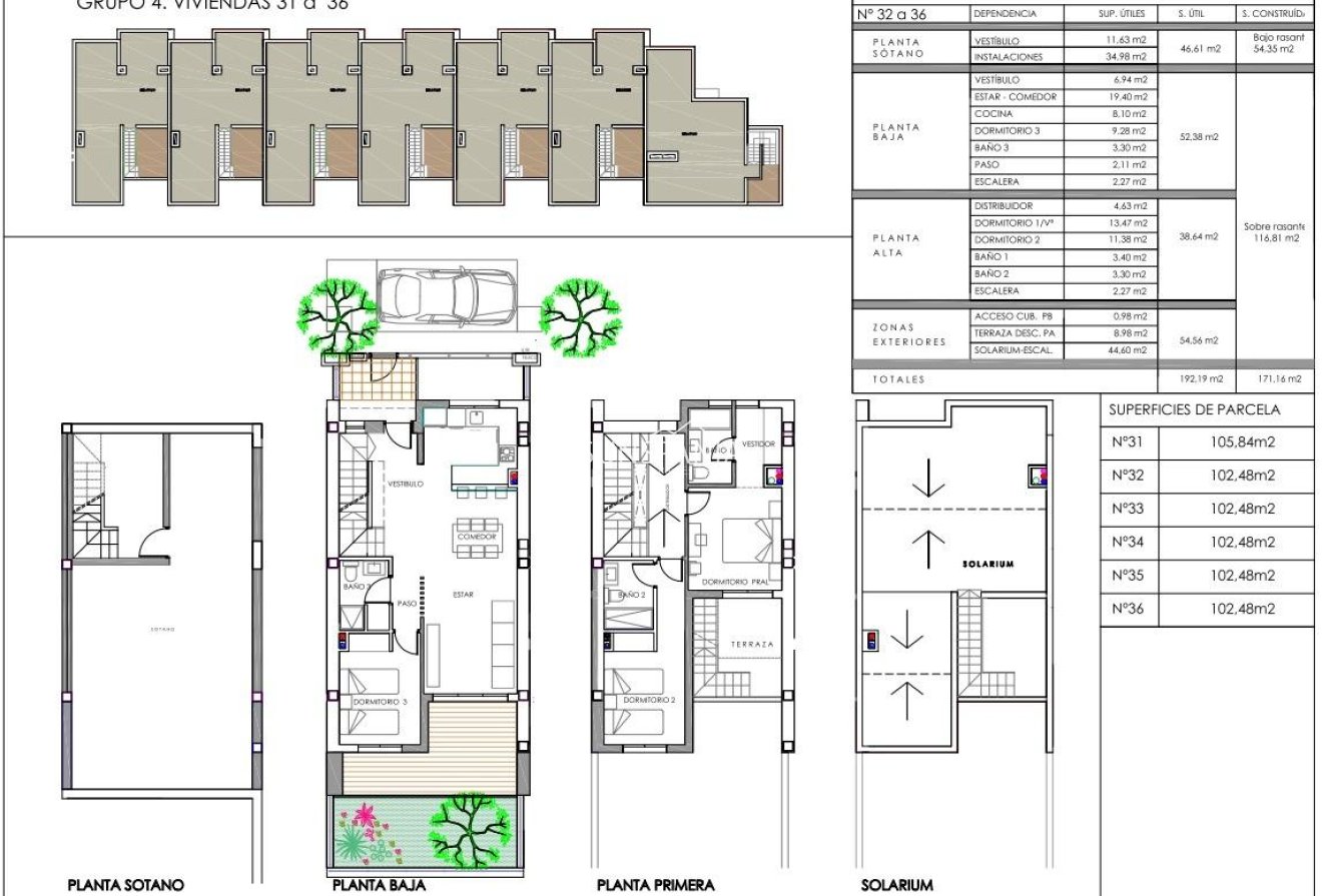 Obra nueva - Chalet -
Monforte del Cid - Alenda Golf