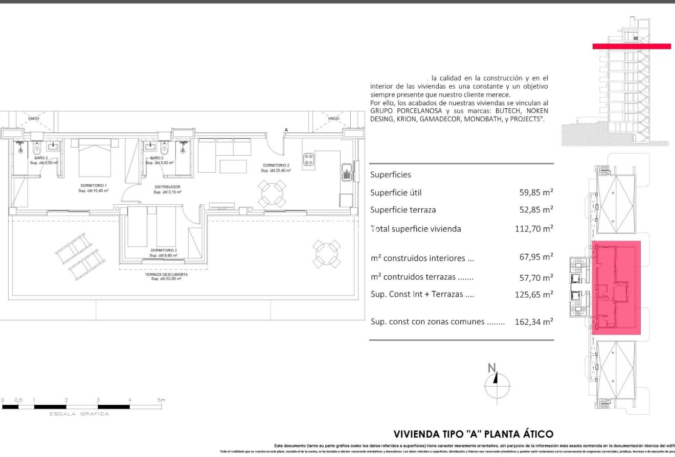 Obra nueva - Ático -
Villajoyosa - Cala de Finestrat