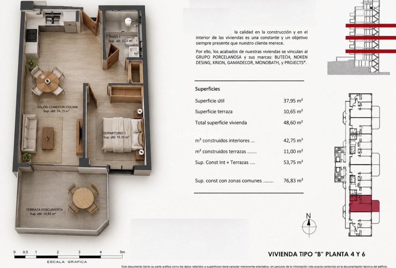 Obra nueva - Piso -
Villajoyosa - Cala de Finestrat