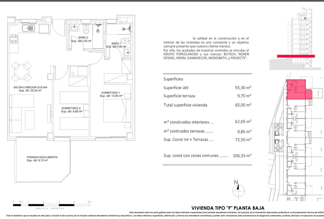 Obra nueva - Piso -
Villajoyosa - Cala de Finestrat