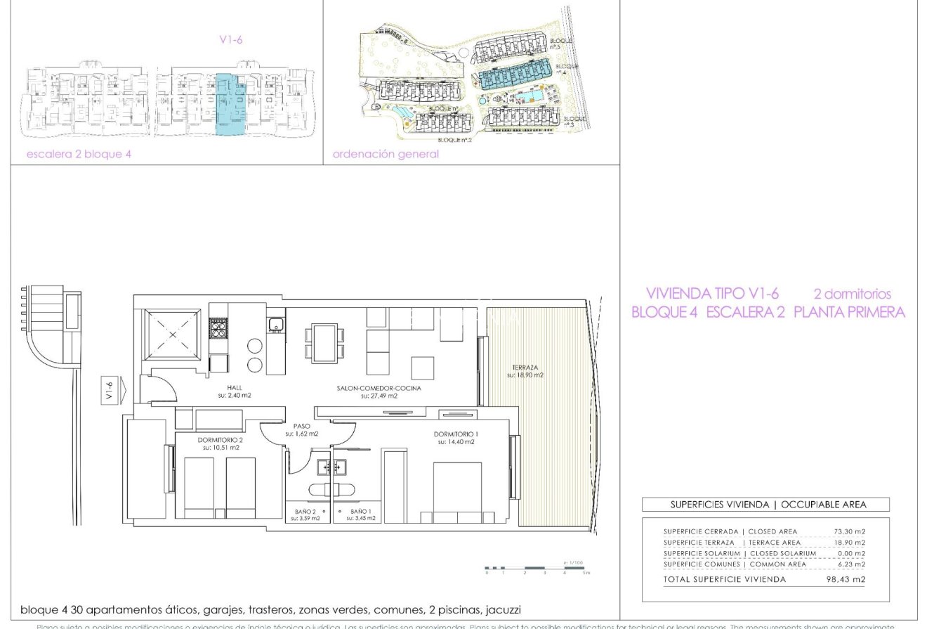 Obra nueva - Piso -
Orihuela Costa - Playa Flamenca