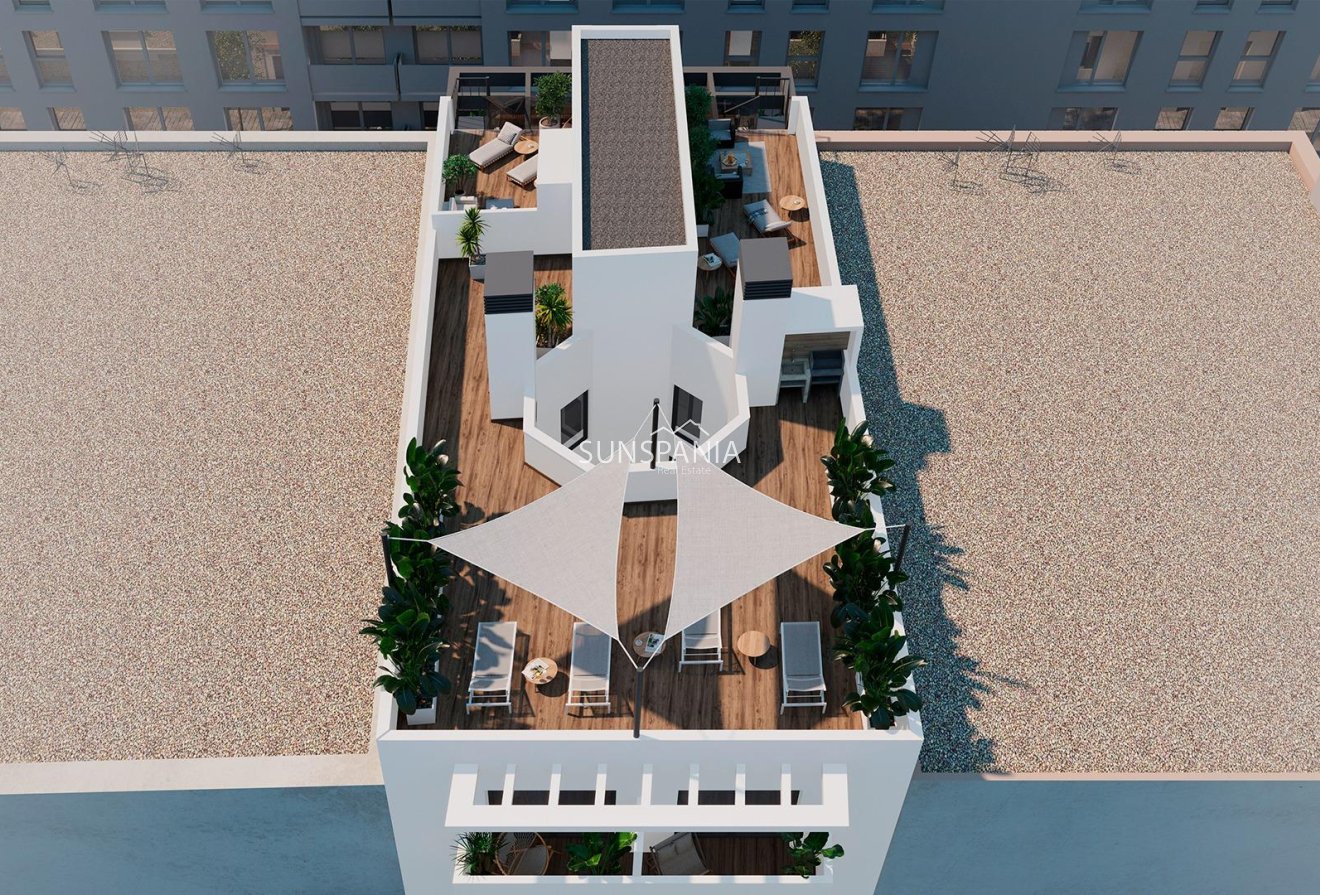 Obra nueva - Piso -
Torrevieja - Playa de El Cura
