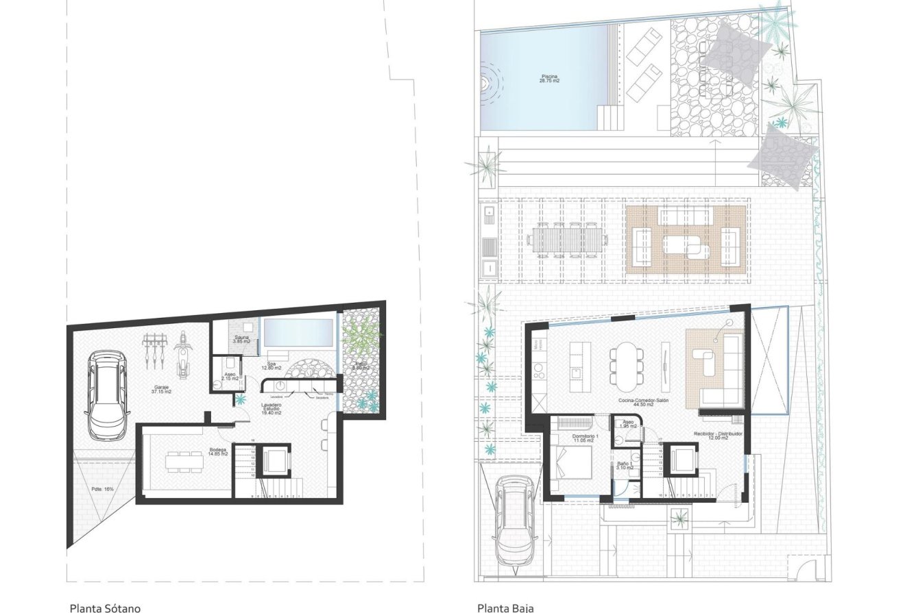 Obra nueva - Chalet -
Cabo de Palos - Cala Flores