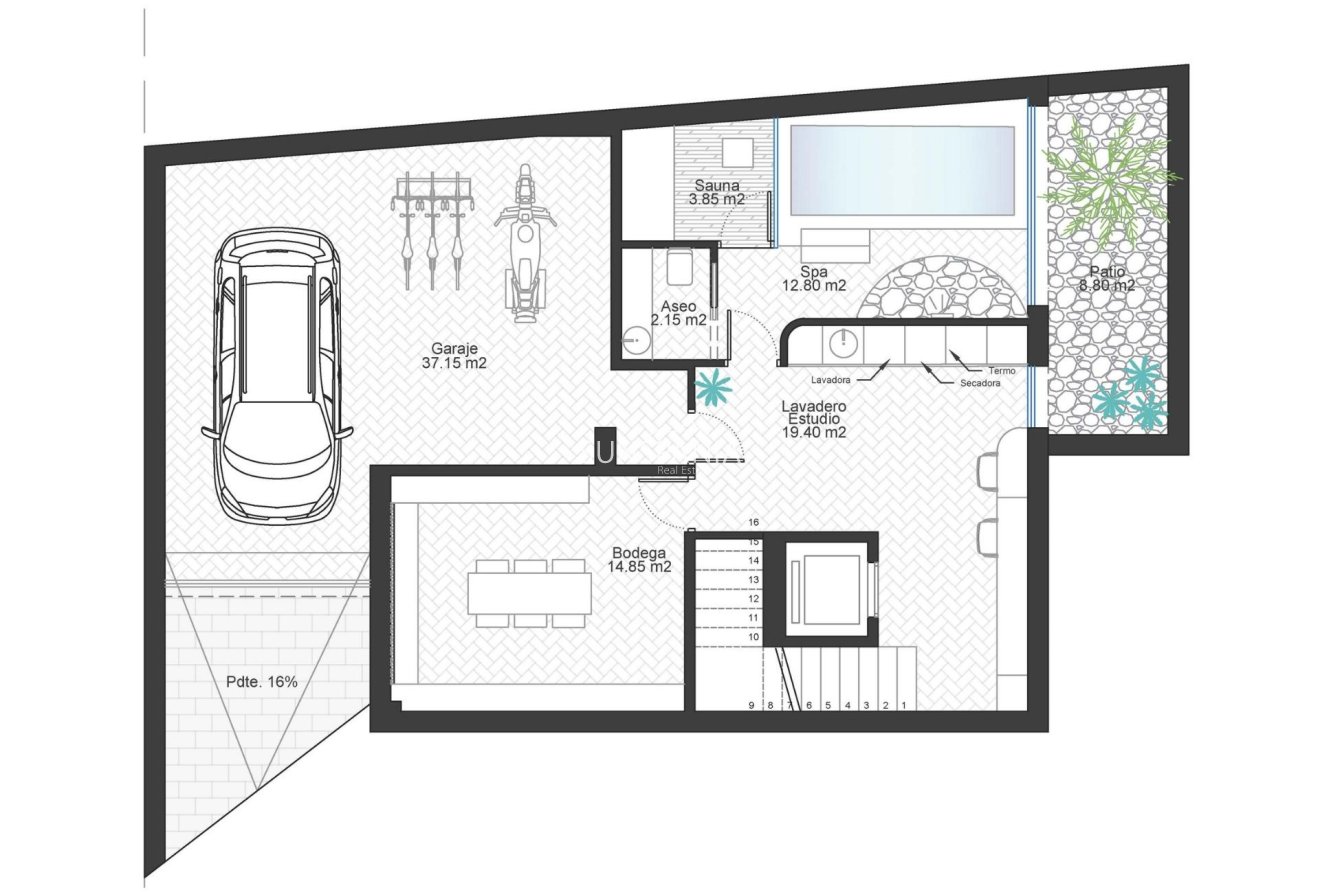 Obra nueva - Chalet -
Cabo de Palos - Cala Flores