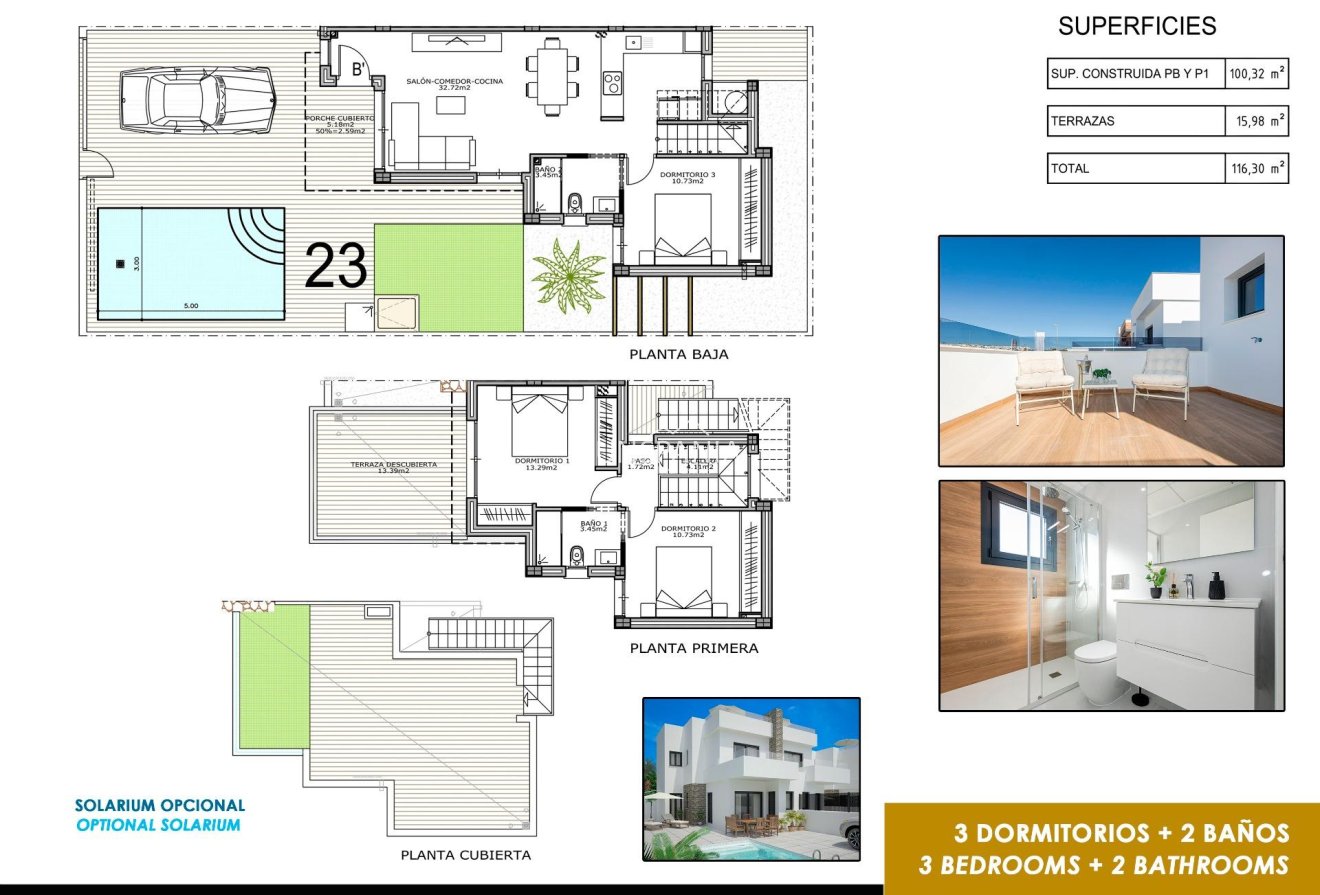 Obra nueva - Chalet -
Orihuela - Vistabella Golf