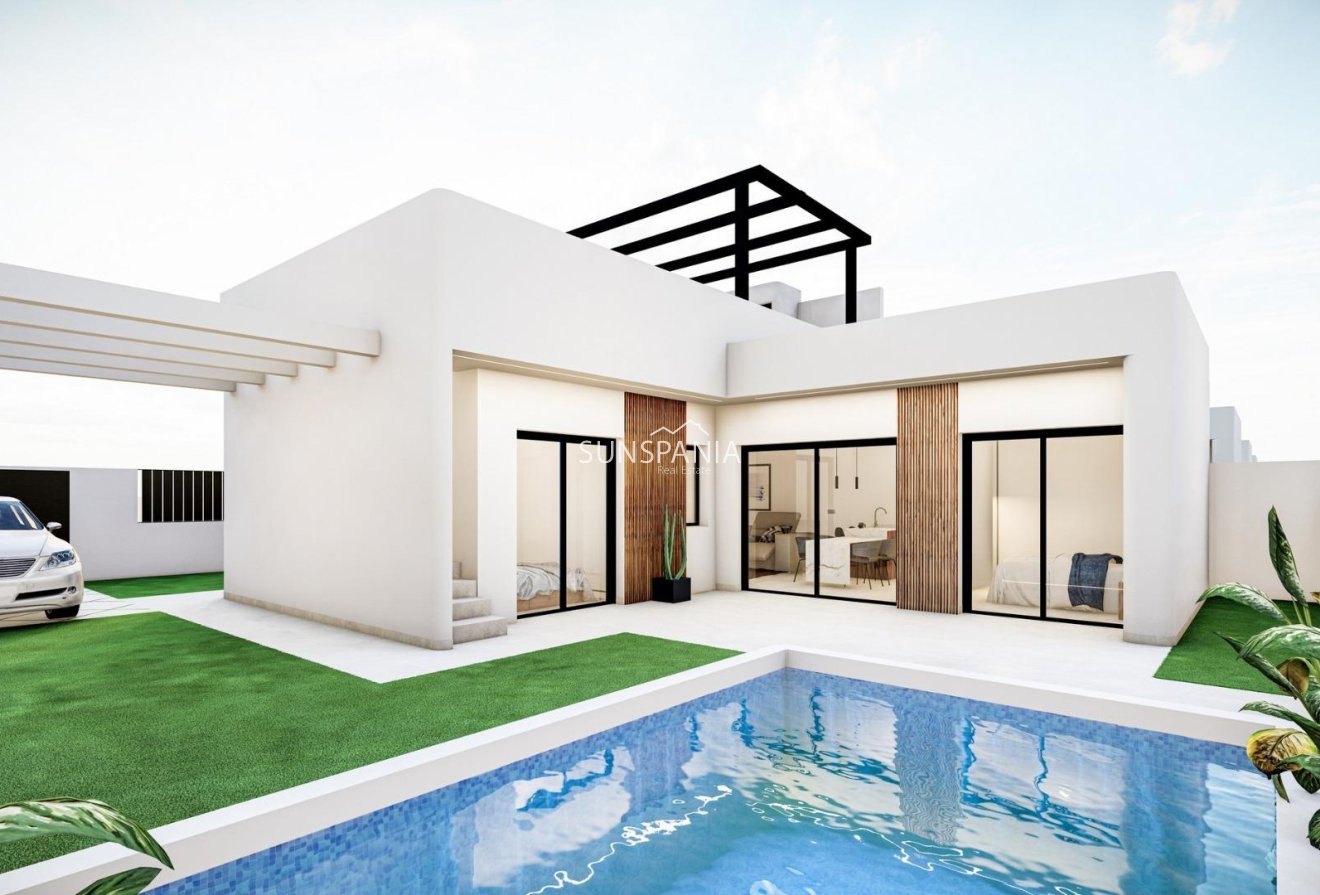 Obra nueva - Chalet -
Torre Pacheco - Roldán