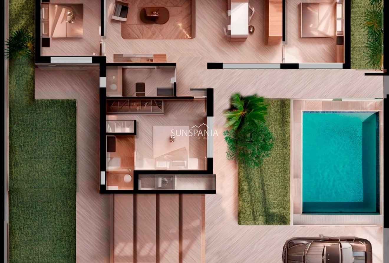 Obra nueva - Chalet -
Torre Pacheco - Roldán
