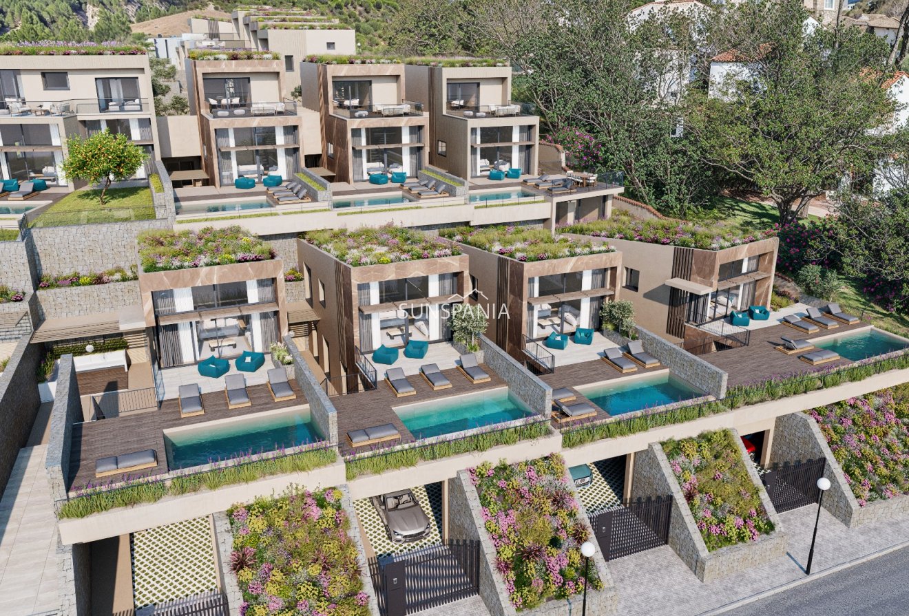 Obra nueva - Chalet -
La Nucía - Urbanizaciones