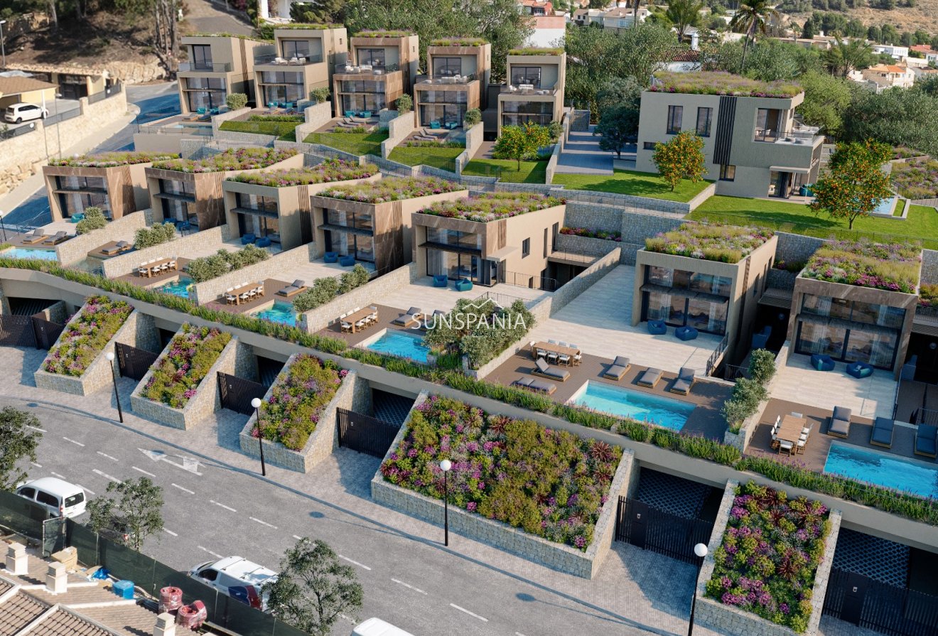 Obra nueva - Chalet -
La Nucía - Urbanizaciones