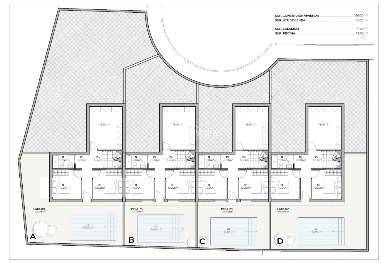Obra nueva - Chalet -
Mazarron - Country Club