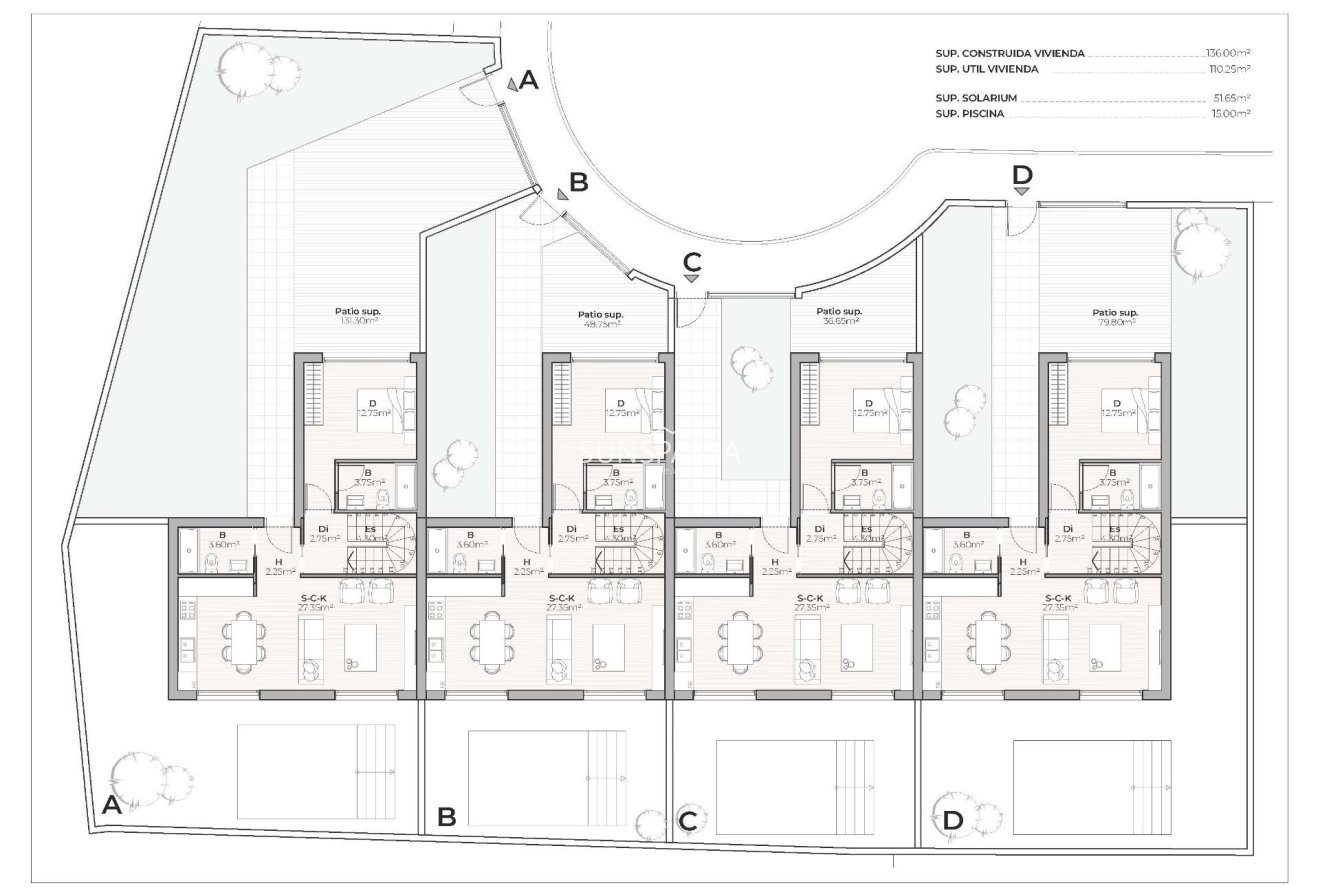 Obra nueva - Chalet -
Mazarron - Country Club